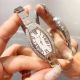 Cartier Mini Tonneau White MOP Dial Stainless Steel women Watch Best Replica (6)_th.jpg